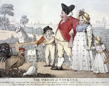 'The origin of Cockney,' London, c1800. Artist: Anon