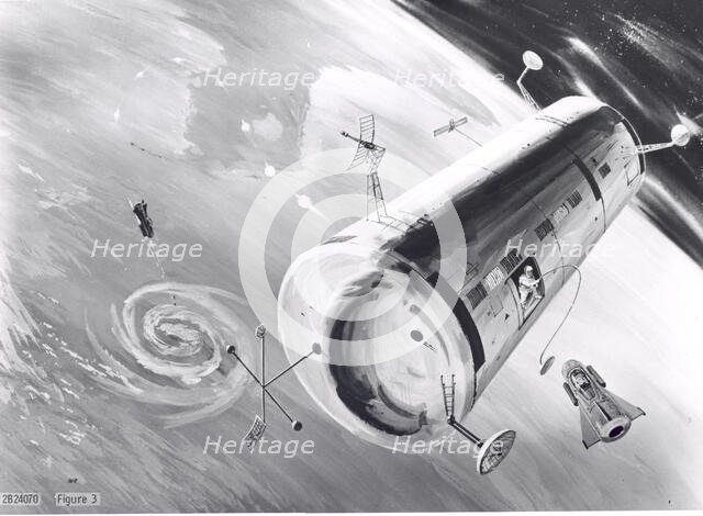 Proposed USAF Manned Orbiting Laboratory, 1960. Creator: NASA.