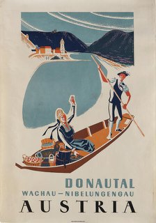 Danube Valley - Austria, 1930s. Creator: Roller, Alfred (1864-1935).