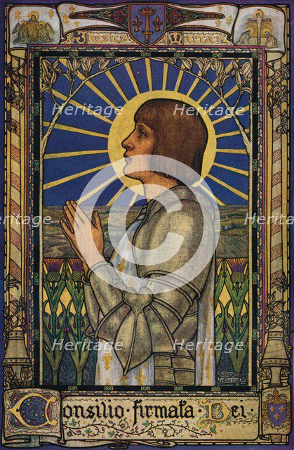 'Joan of Arc', c1900, (1918). Artist: Jeanne Labrousse.