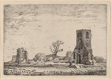 Ruins of a Church (Chapel of Eykenduynen near The Hague), 1621. Creator: Willem Pietersz. Buytewech.