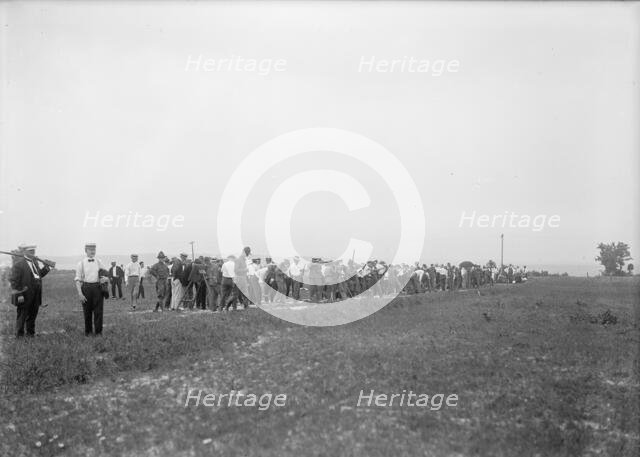 Marine Corps Rifle Range, Winthrop, Md.- Views, 1917. Creator: Harris & Ewing.