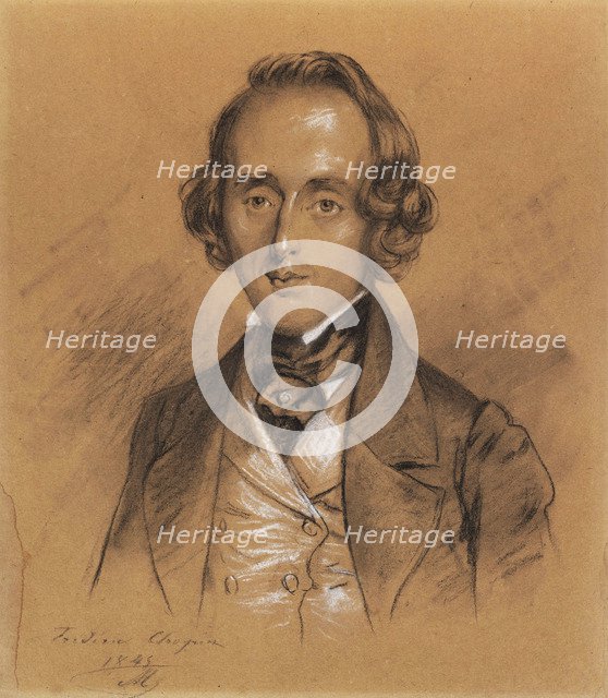 Portrait of Frédéric Chopin (1810-1849), 1845.