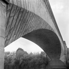 Over Bridge, near Gloucester, Gloucestershire, 1945. Artist: Eric de Maré