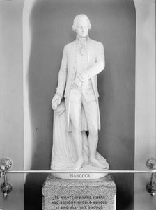 Statue of John Hancock, 1914. Creator: Harris & Ewing.