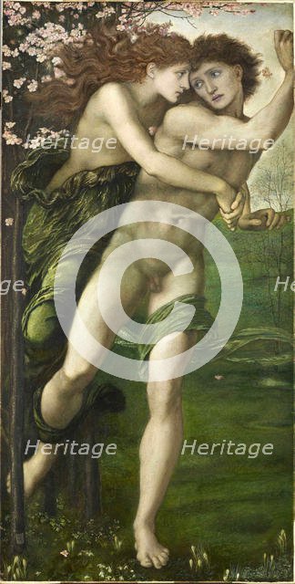 Phyllis and Demophoön, 1870. Creator: Burne-Jones, Sir Edward Coley (1833-1898).