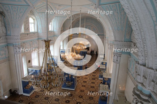 Chandeliers in the Hermitage Museum, St Petersburg, Russia, 2011. Artist: Sheldon Marshall