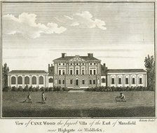 Kenwood House, Hampstead, London, 1770. Artist: Roberts.
