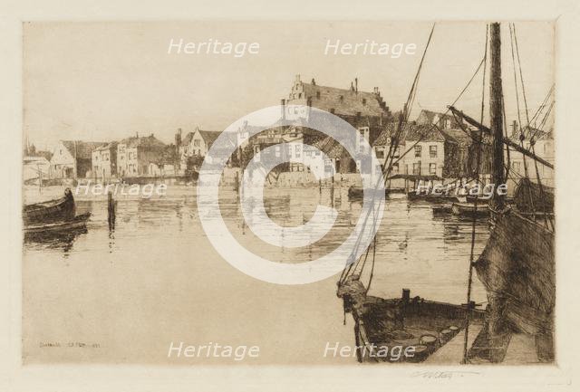 Dordrecht, 1885. Creator: Charles Adams Platt (American, 1861-1933).