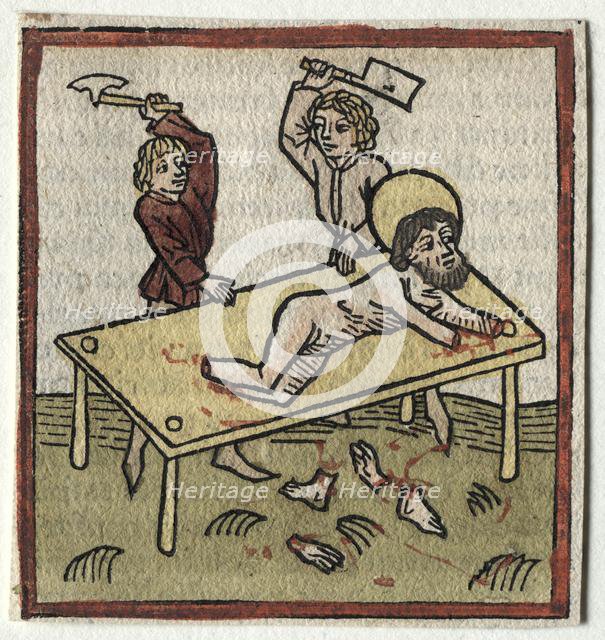 St. James. Creator: Günther Zainer (German, d. 1478).