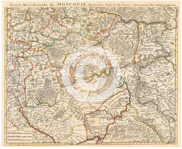 Map of Muscovy.