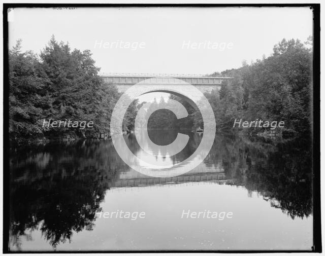 Echo Bridge, Charles River, Newton, Mass., c1901. Creator: Unknown.