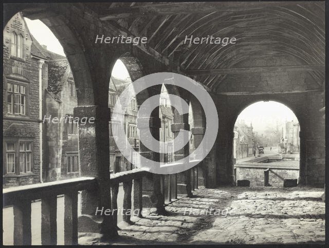 Market Hall, High Street, Chipping Campden, Cotswold, Gloucestershire, 1925-1935. Creator: Unknown.