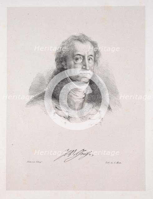 Illustrations for Faust, 1828. Creator: Eugène Delacroix (French, 1798-1863).