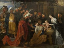The Adoration of the Magi, c1617-1618. Creator: Rubens, Pieter Paul (1577-1640).
