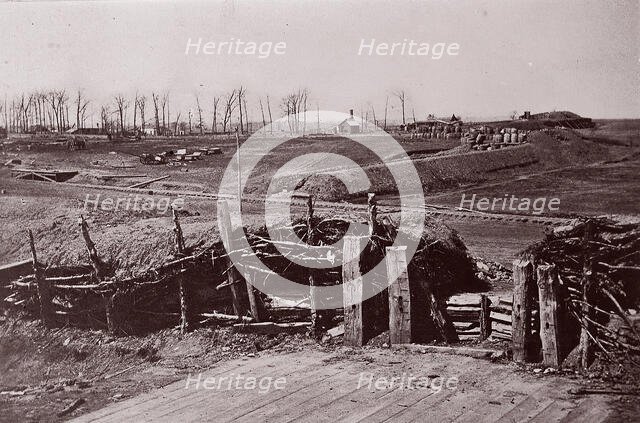Fort Beauregard, Manassas, VA, 1861-65. Creator: Andrew Joseph Russell.