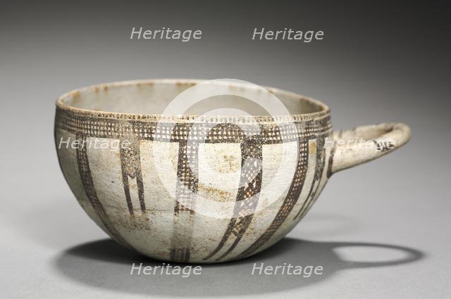 One-Handled Bowl, c. 1450-1200 BC. Creator: Unknown.
