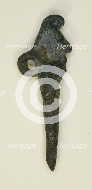 Amulet of the Harpoon of Horus, Egypt, Third Intermediate-Late Period (about 1070-332 BCE). Creator: Unknown.