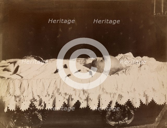 Emperor Alexander III (1845-1894) on His Deathbed, 1894.