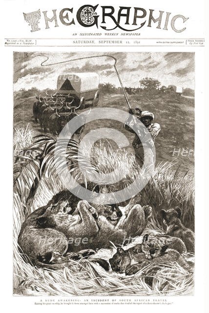 ''The Graphic, Front Cover Saturday, September 12, 1891', 1891.