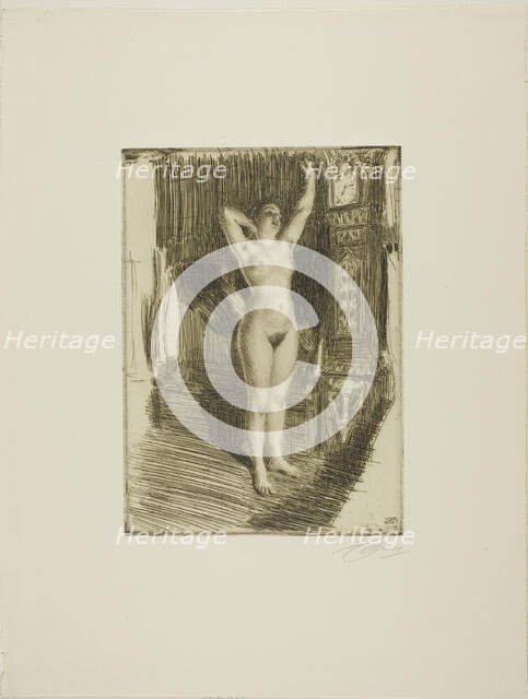 Early, 1914. Creator: Anders Leonard Zorn.