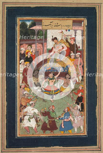 Grotesque Dancers Performing, c.1600. Creator: Unknown.