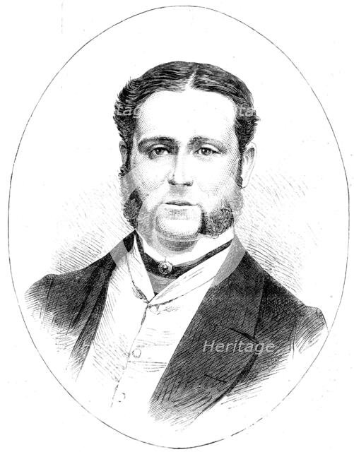 The Prince of Wales's physicians: John Lowe, M.D., of Lynn Regis, 1871. Creator: Unknown.