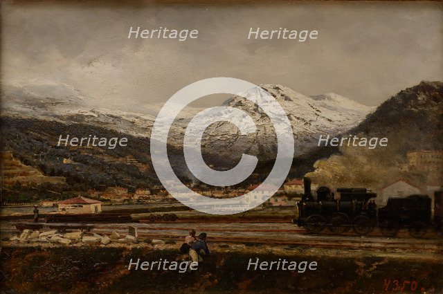 Mountain Landscape, 1865.