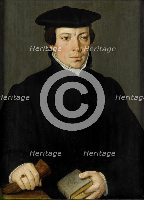 Portrait of a Young Minister, c.1535-1584. Creator: Pieter Pourbus.