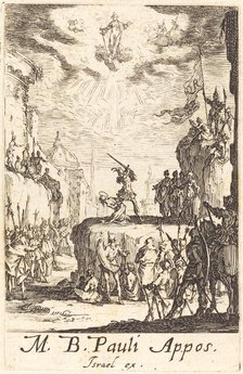 The Martyrdom of Saint Paul, c. 1634/1635. Creator: Jacques Callot.