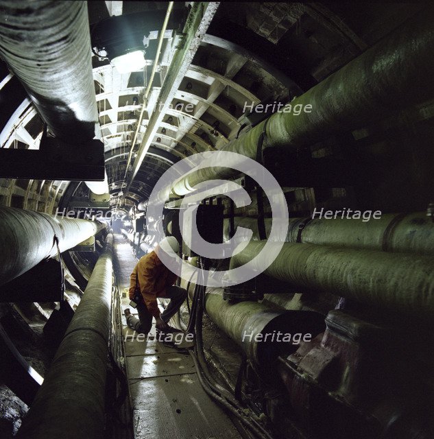 The Seven Bridge transmission tunnel, 1980. Artist: Michael Walters