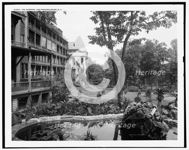 The Gardens, Lake Mohonk House, N.Y., between 1901 and 1906. Creator: Unknown.