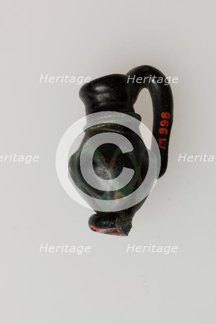 Pendant, vase, Egyptian possibly, 4th-5th century. Creator: Unknown.