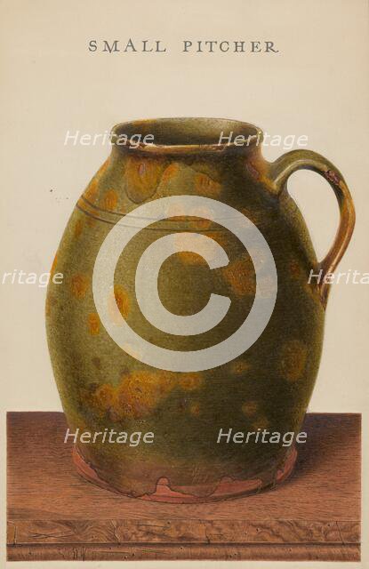 Jug, c. 1939. Creator: Alfred Parys.