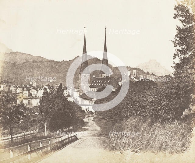 Lucerne, 1853-56. Creator: James Knight.