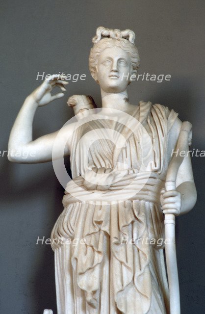 'Diana', (detail), goddess of hunting, Vatican Museum. Artist: Unknown