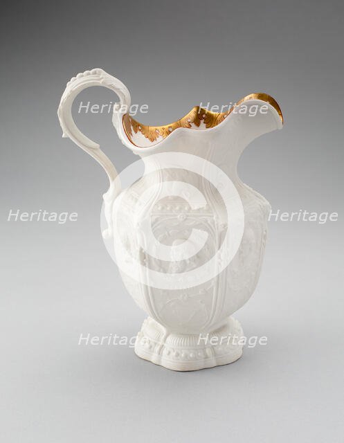 Poet's Pitcher, 1875/86. Creator: Union Porcelain Works.