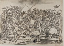 Battle of the Milvian Bridge, 1612. Creator: Johann Heintz.