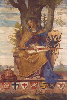 Germania, 1834-1836. Creator: Philipp Veit.