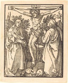 Christ on the Cross with Mary and Saint John, 1510. Creator: Albrecht Durer.
