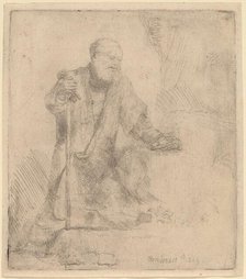 Saint Peter in Penitence, 1645. Creator: Rembrandt Harmensz van Rijn.
