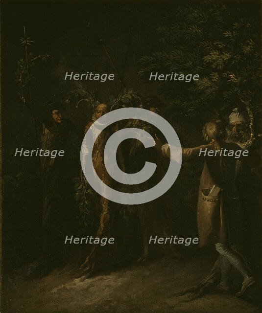 From Ludvig Holbergs´s The Journey of Niels Klim to The World Underground, 1785-1787. Creator: Nicolai Abraham Abildgaard.