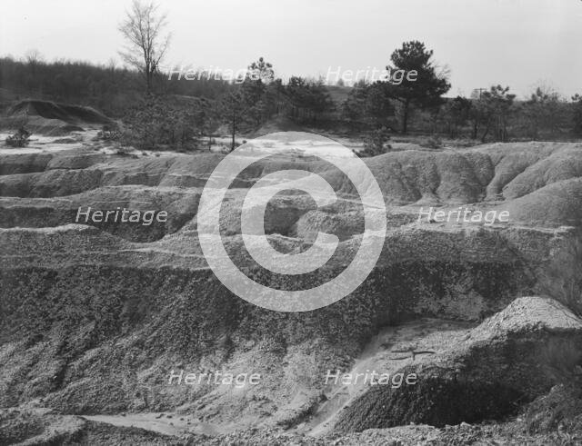 Erosion near Jackson, Mississippi, 1936. Creator: Walker Evans.
