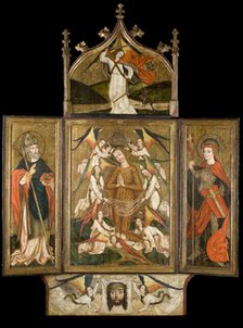 Altar Retable from the Church in Moszczenica Nizna near Stary Sacz, c1480. Creator: Unknown.