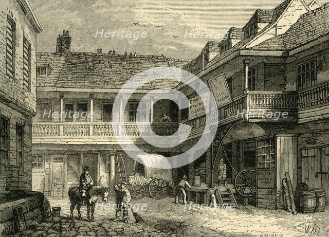 'The Old Tabard Inn', (c1878). Creator: Unknown.