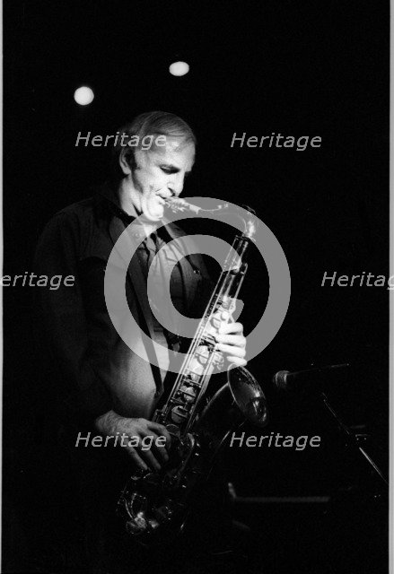 Ronnie Scott,  Ronnie Scott's, 1980.   Artist: Brian O'Connor.