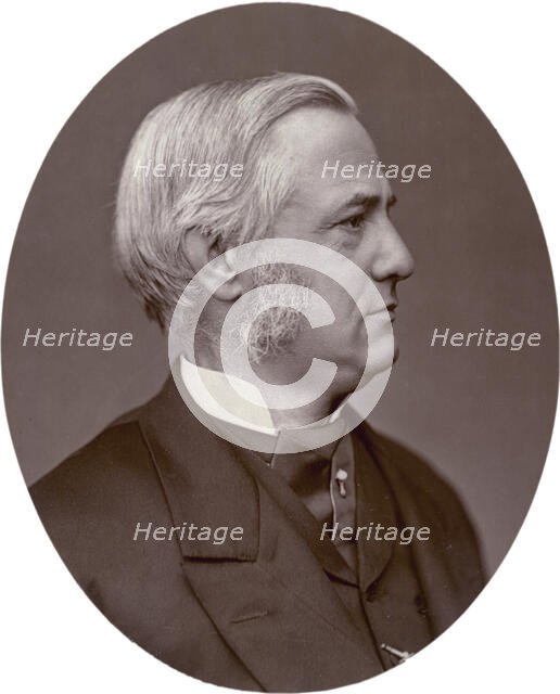 Frederick Max Muller, Professor of Comparative Philology at Oxford University, 1878. Creator: Lock & Whitfield.