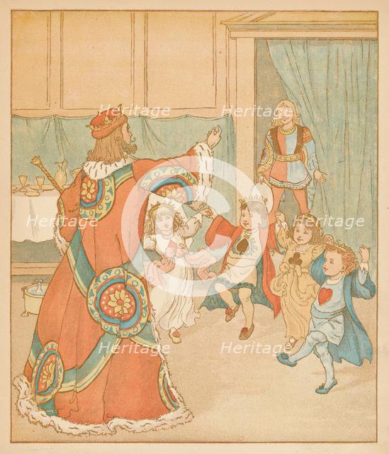 'The King of Hearts, Called for those Tarts', 1880. Creator: Randolph Caldecott.
