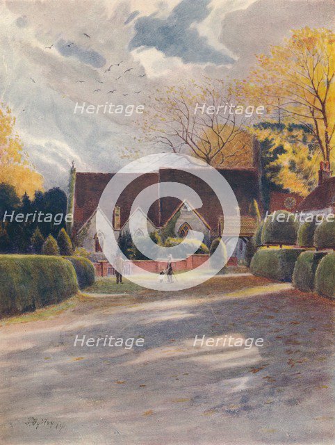 'Thorpe Church', c1911, (1914). Artist: James S Ogilvy.