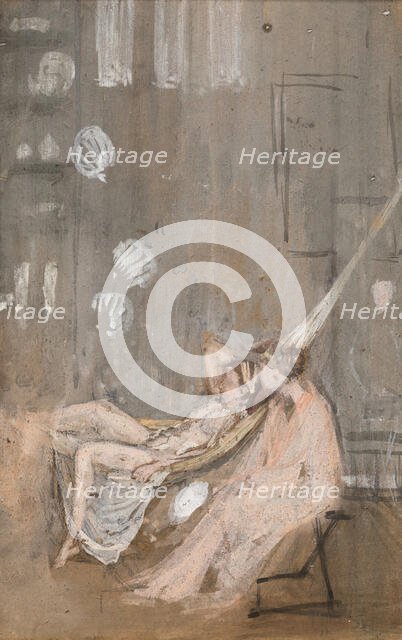 In the Studio, 1865. Creator: James Abbott McNeill Whistler.